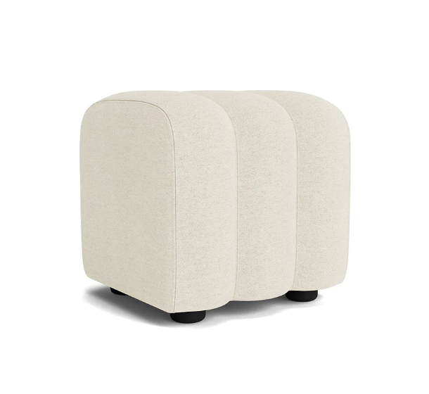 Studio Pouf Fully Upholstered - Barnum Col 24