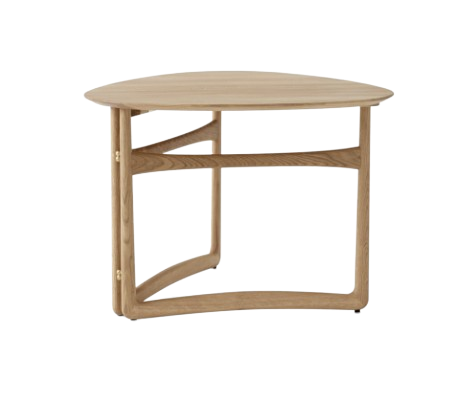 Drop Leaf Coffee Table HM5 A 80x78 H56 cm - Oiled walnut