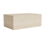 Cubism Coffee Table Large - Travertine