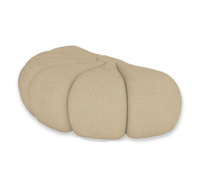 Jagger Lounge Half Circle - Upholstery Grain 61252