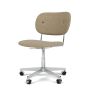Co Task Chair Fully Upholstered - Aluminium Base/Audo Boucle 02