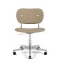 Co Task Chair Fully Upholstered - Aluminium Base/Audo Boucle 02