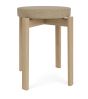 Passage Stool - Natural Oak/Audo Boucle 02