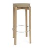 Passage Bar Stool - Natural Oak/Audo Boucle 02