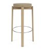 Passage Bar Stool - Natural Oak/Audo Boucle 02