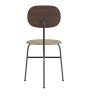 Afteroom Dining Chair Plus - Dark Stained Oak/Audo Boucle 02