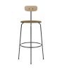 Afteroom Bar Chair Seat Upholstered - Natural Oak/Audo Boucle 06