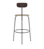 Afteroom Bar Chair Seat Upholstered - Dark Stained Oak/Audo Boucle 02
