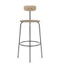 Afteroom Bar Chair Seat Upholstered - Natural Oak/Sierra 1611