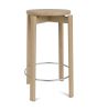 Passage Counter Stool - Natural Oak/Stainless Steel