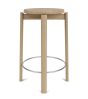 Passage Counter Stool - Natural Oak/Stainless Steel