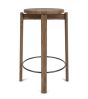 Passage Counter Stool - Walnut/Black
