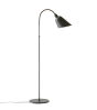 Bellevue AJ7 Floor Lamp - Stone Grey W. Bronzed Brass