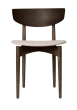 Herman Dining Chair - Upholstered Seat (Soft Boucle)