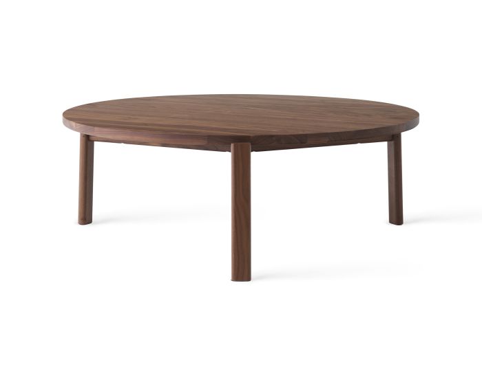 Passage Lounge Table  A 90 - Walnut