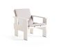 Crate Lounge Chair - White Lacquered Pinewood