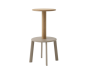 Massif Bar Stool AV40 - Oak & Grey Beige